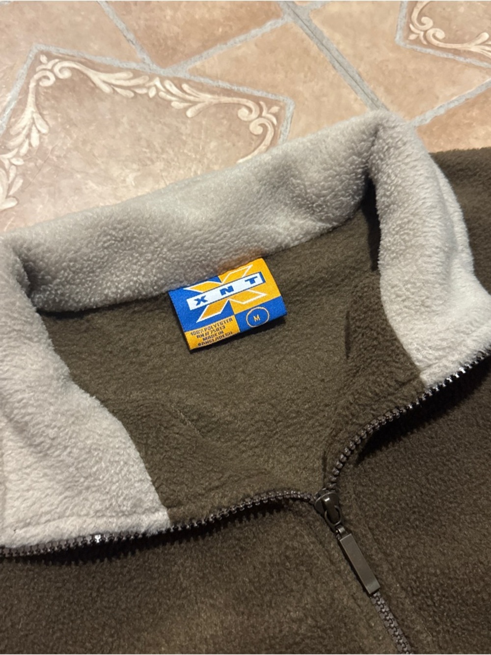 Men's XNT Full Zip Fleece Jacket with Las Vegas Embroidery - Size M - Picture 3 of 6